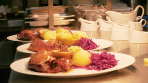 Heckers Gaumenschmaus: Gänsebraten.